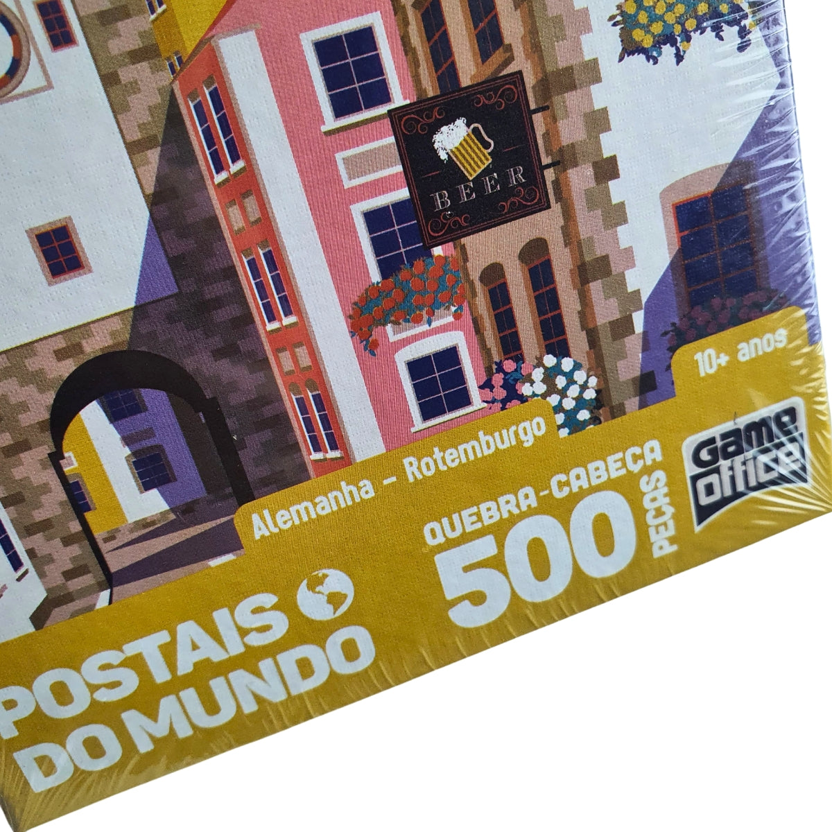 Quebra-Cabeça Toyster Alemanha- Rotemburgo 500 Peças Nano - Postais do Mundo Quebra-Cabeça Toyster Alemanha- Rotemburgo 500 Peças Nano - Postais do Mundo